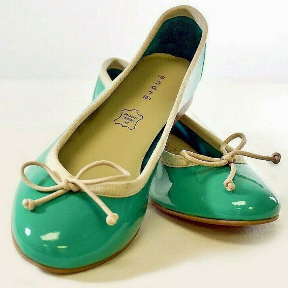 Women NEW Genuine Leather Flats with Bow Casual